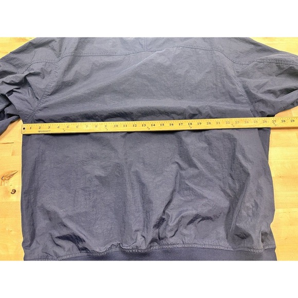 Vintage 90’s Nike White Tag Middle Check Blue Windbreaker Men Size 2XL - Picture 7 of 9